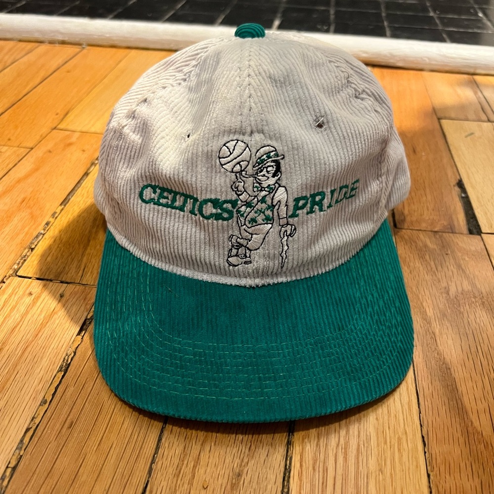 Vintage Boston Celtics Corduroy Hat